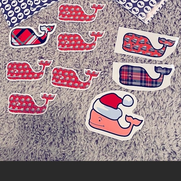 Vineyard Vines Stickers Christmas Set - Picture 1 of 8